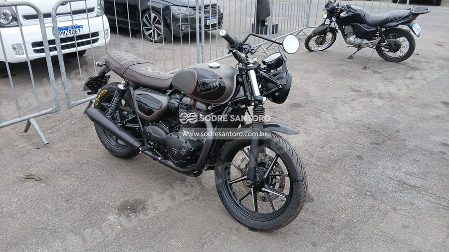 Triumph Street Twin 2020 em leilão em Guarulhos/SP