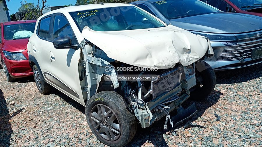 Renault Kwid Intens 10Mt 2020 em leilão em São José dos Pinhais/PR