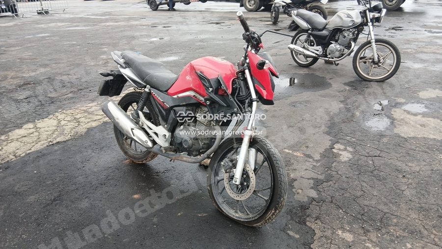Honda Cg 160 Titan 2022 em leilão em Guarulhos/SP