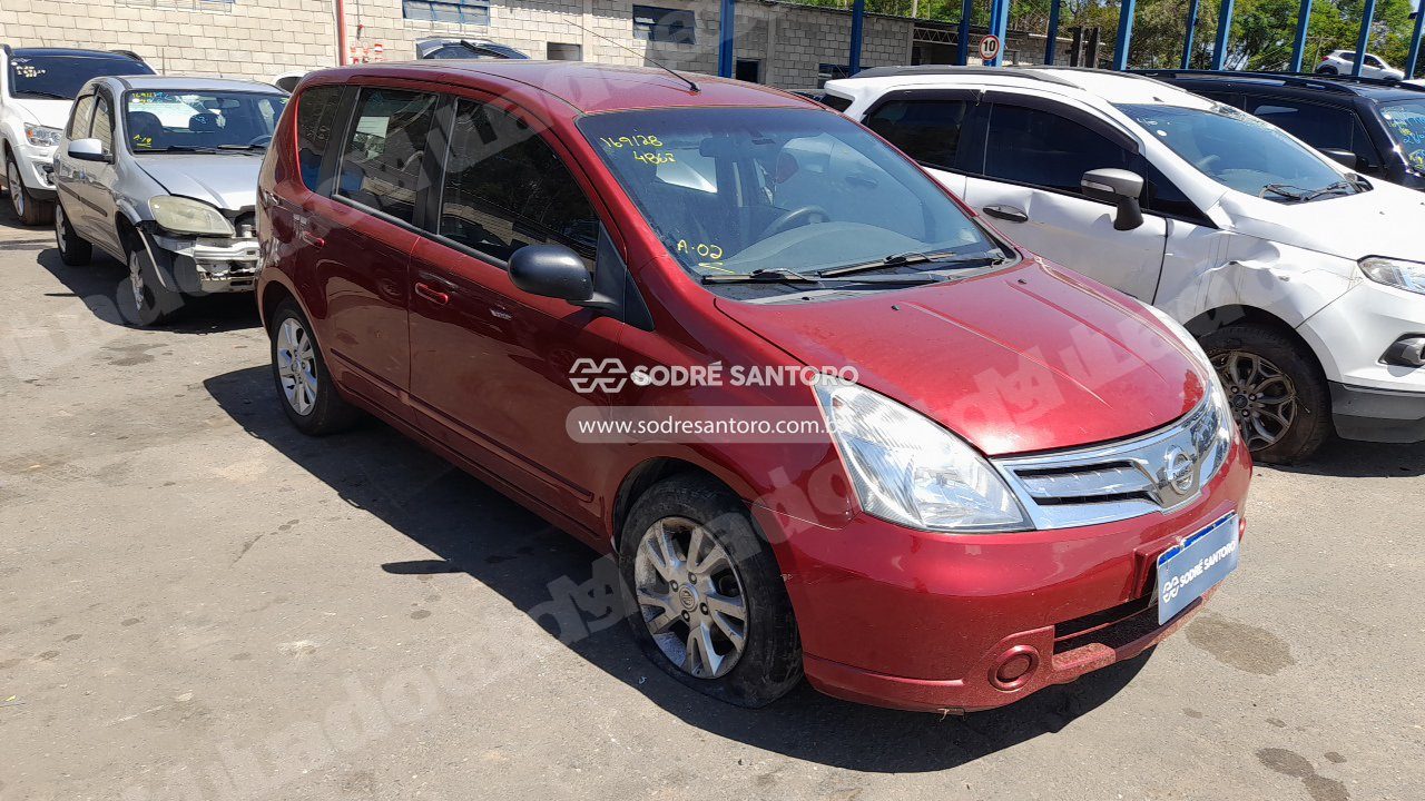Nissan Livina 18S 2013 em leilao em Monte Mor/SP