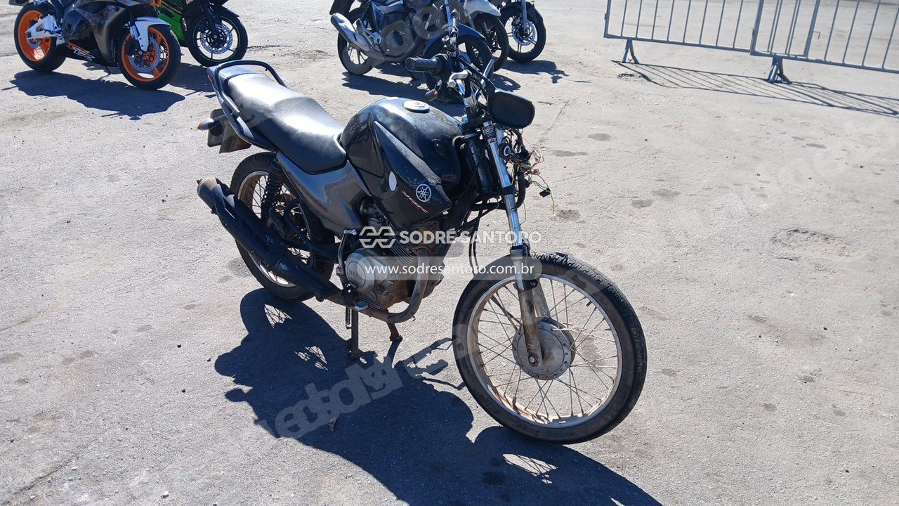 Yamaha Factor Ybr 125 K 2009 em leilao em Brasil