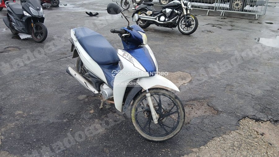 Honda Biz 125 2022 em leilão em Guarulhos/SP