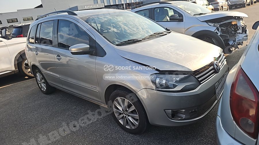 Volkswagen Spacefox Trend 2012 em leilão em Guarulhos/SP