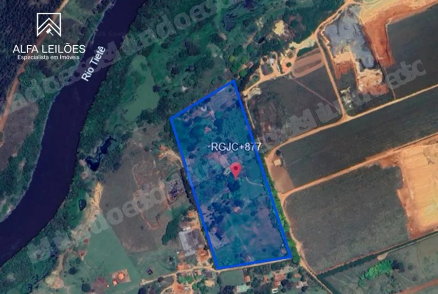 Terreno em leilão em Porto Feliz/SP