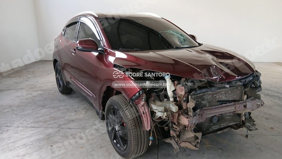 Honda Hr-V Exl Cvt 2020 em leilão em Caçapava/SP