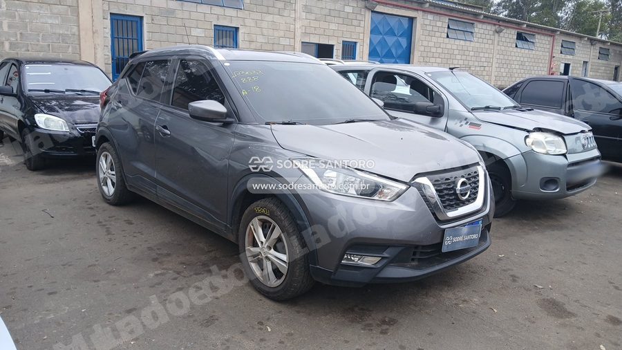 Nissan Kicks S Drct Cvt 2019 em leilão em Monte Mor/SP