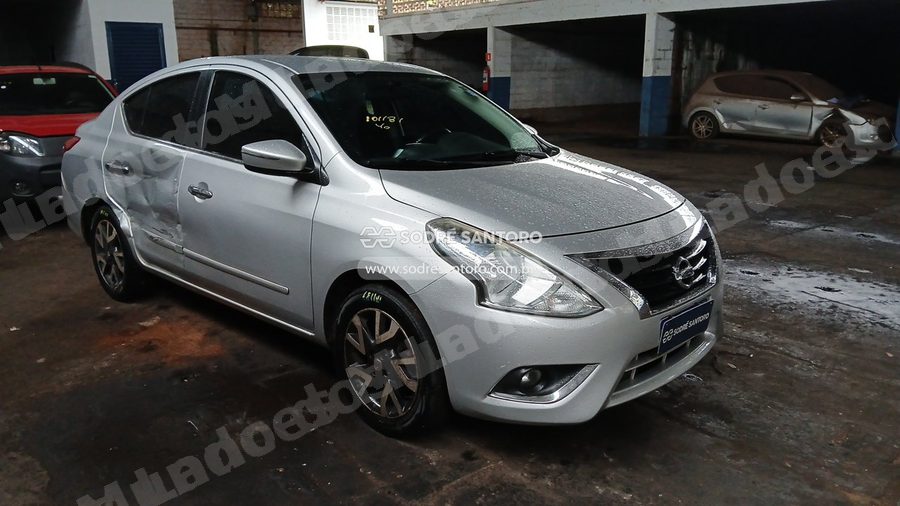 Nissan Versa 16 Sl 2016 em leilão em Ribeirão Preto/SP