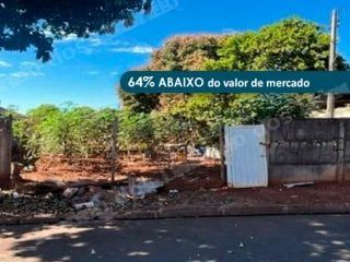 Terreno de 377 m2 em leilão em Cassilândia/MS