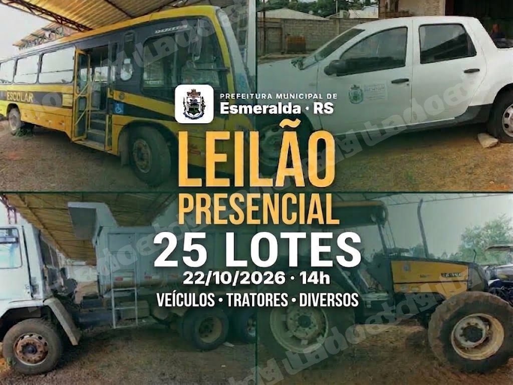 Veículo 2026 em leilão em Esmeralda/RS