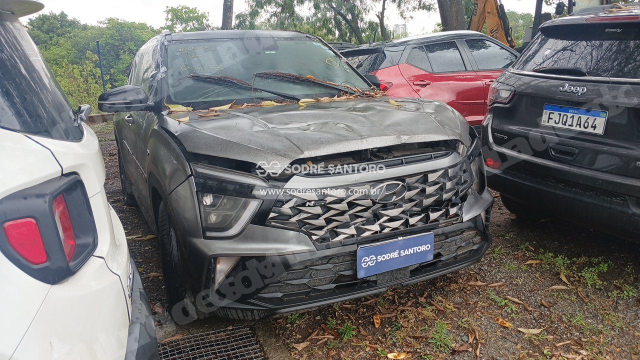 Hyundai Creta 20A Nline 2024 em leilao em Brasil