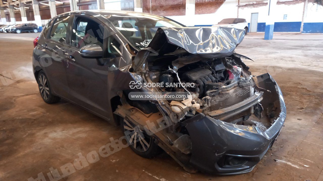 Honda Fit Ex Cvt 2018 em leilao em Sertãozinho/SP