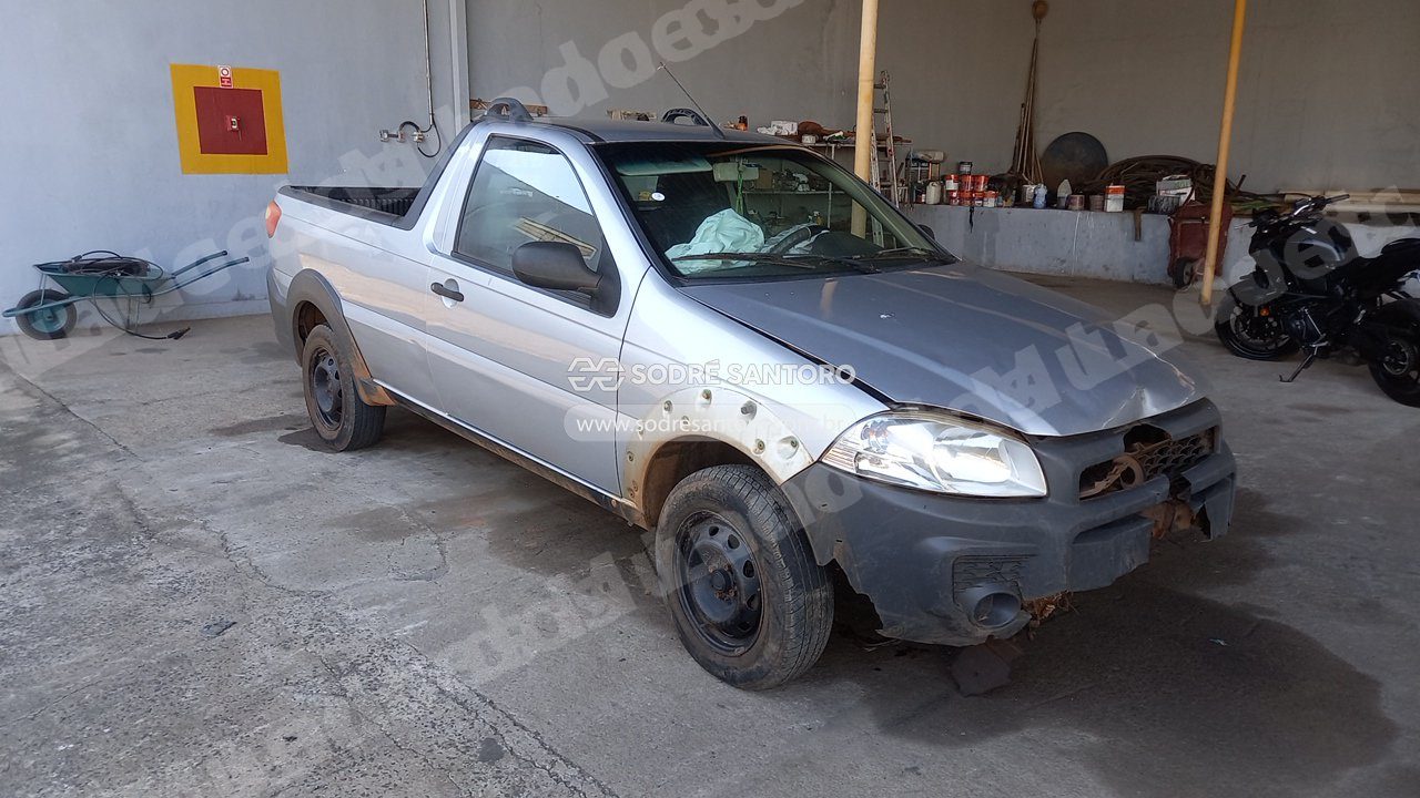 Fiat Strada Working 2014 em leilao em Bauru/SP