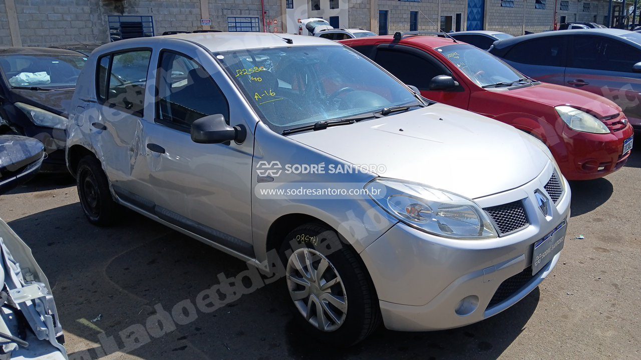 Renault Sandero Exp 16 2010 em leilao em Monte Mor/SP