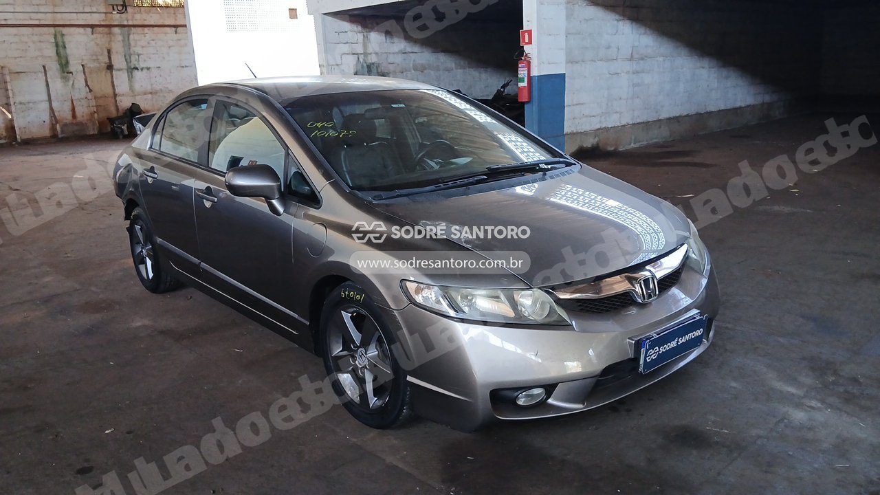 Honda Civic Lxs Flex 2010 em leilão em Ribeirão Preto/SP