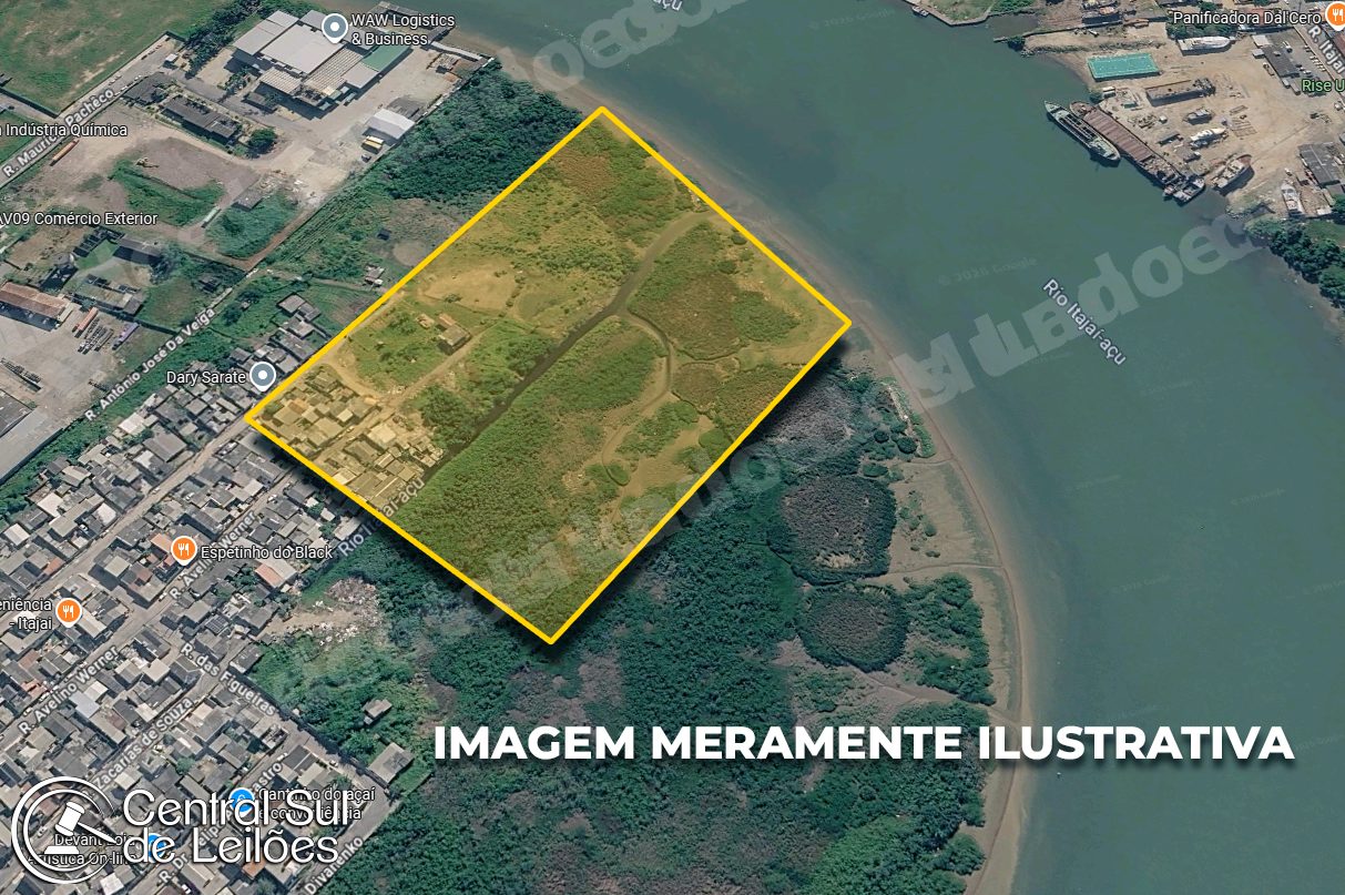 Terreno em leilao em Município de Itajaí/SC