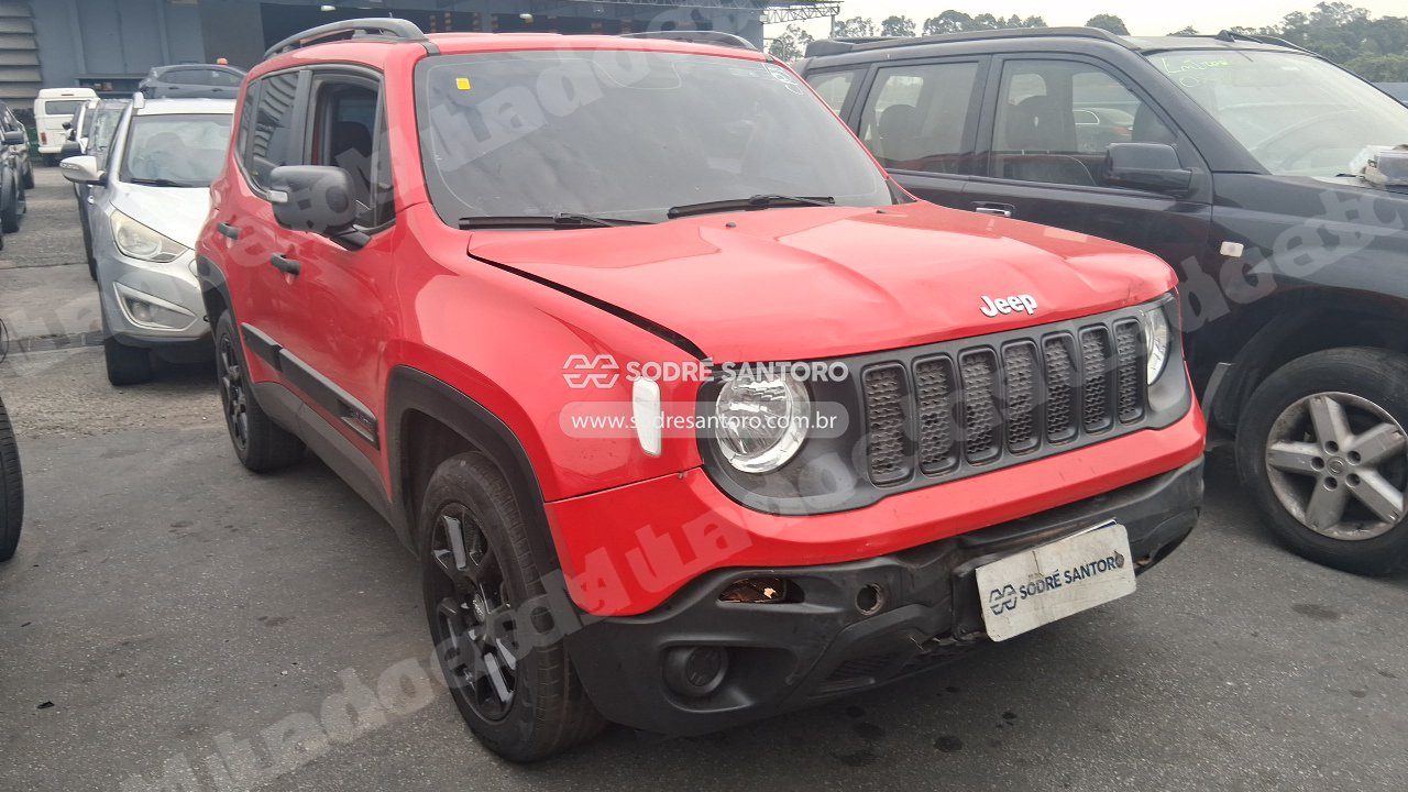 Jeep Renegade Sport At 2020 em leilão em Brasil