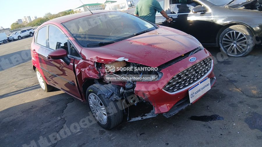 Ford Fiesta 16Se 2018 em leilão em Guarulhos/SP