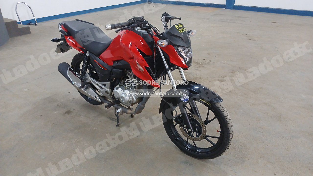 Honda Cg 160 Fan 2026 em leilão em São José dos Pinhais/PR