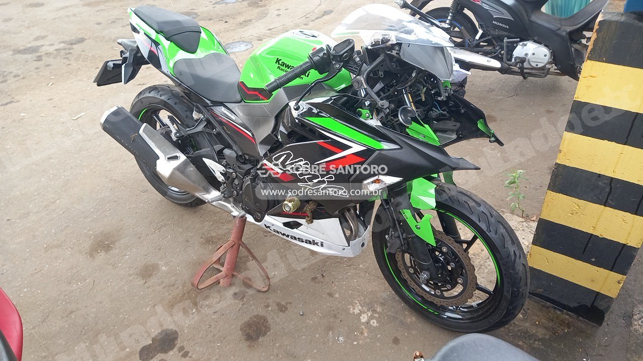 Kawasaki Ninja 400 2022 em leilão em Monte Mor/SP