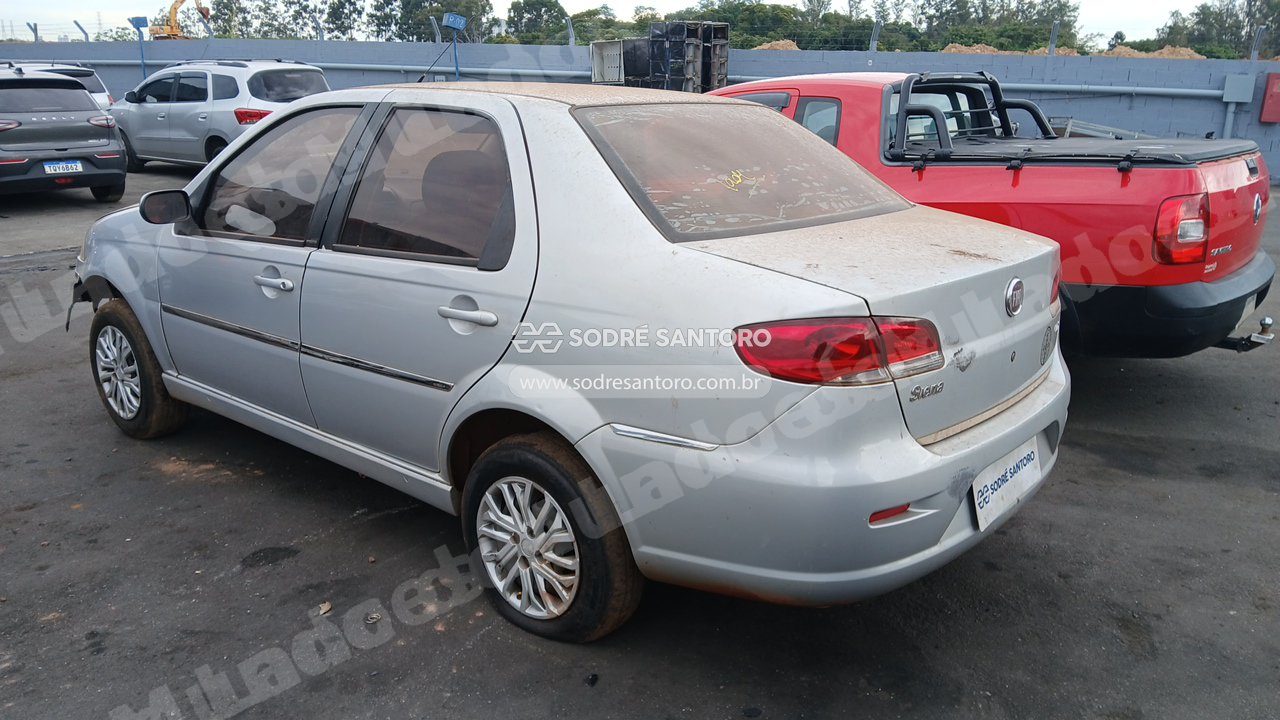 Fiat Siena Elx Flex 2010 em leilao em Brasil