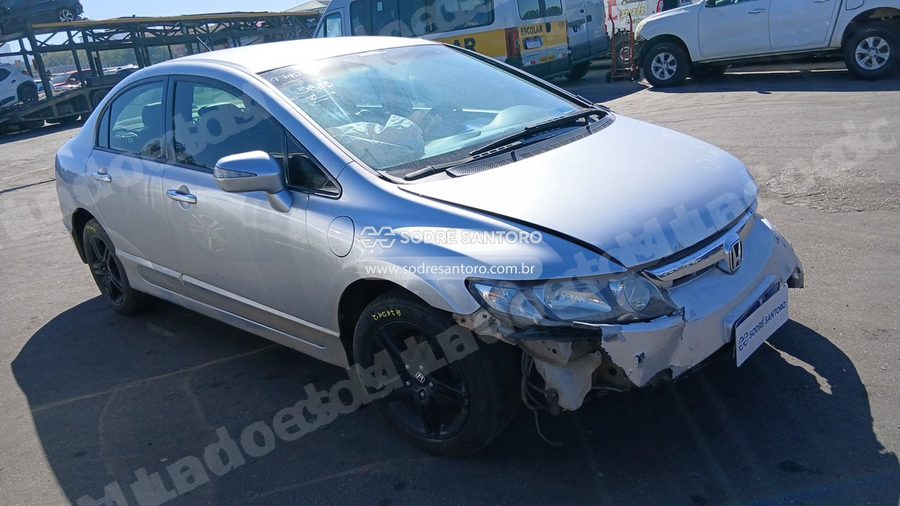 Honda Civic Exs Flex 2008 em leilão em Guarulhos/SP