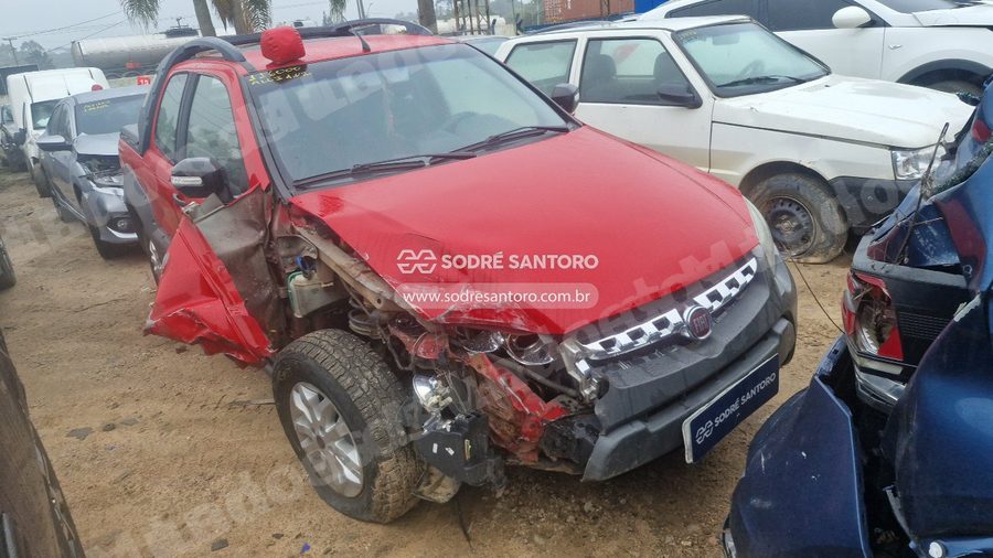 Fiat Strada Adventure Cd 2013 em leilão em São José dos Pinhais/PR
