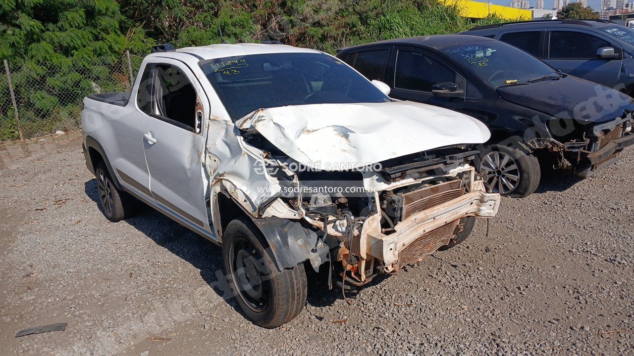 Fiat Strada Freedom 13Cs 2021 em leilao em Guarulhos/SP