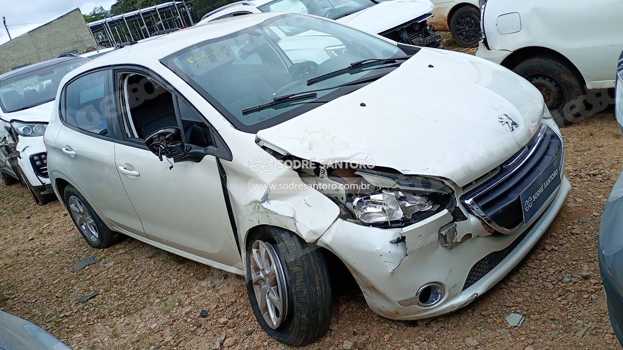 Peugeot 208 Act Pack Bva 2015 em leilão em São José dos Pinhais/PR