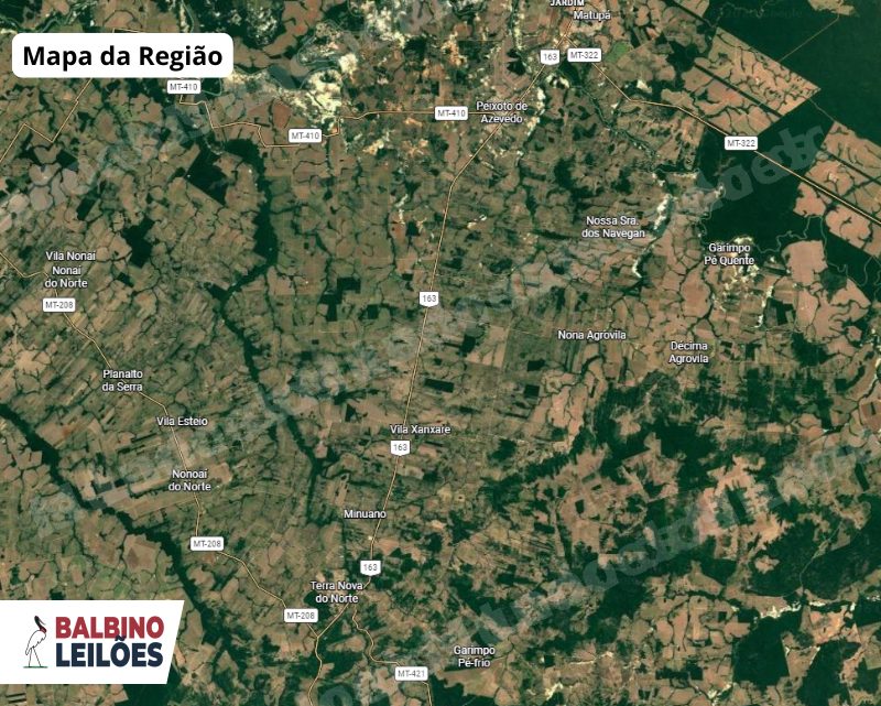 Terreno em leilao em Terra Nova do Norte/MT