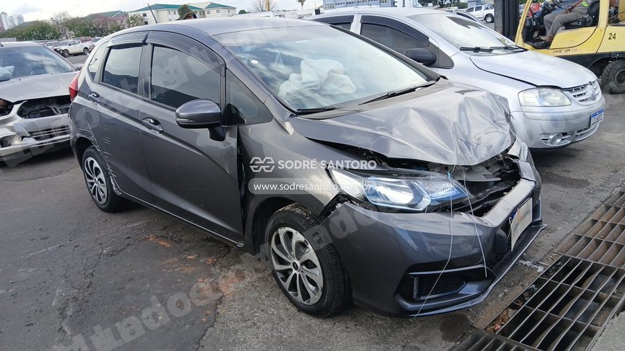 Honda Fit Personal 2020 em leilão em Guarulhos/SP
