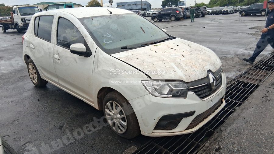 Renault Sandero Zen 10Mt 2020 em leilão em Guarulhos/SP