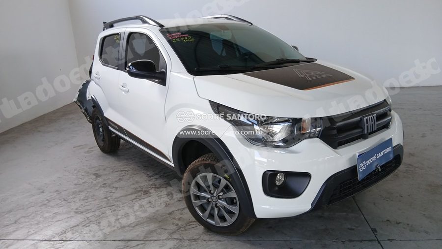 Fiat Mobi Trekking 1.0Mt 2025 em leilão em Caçapava/SP