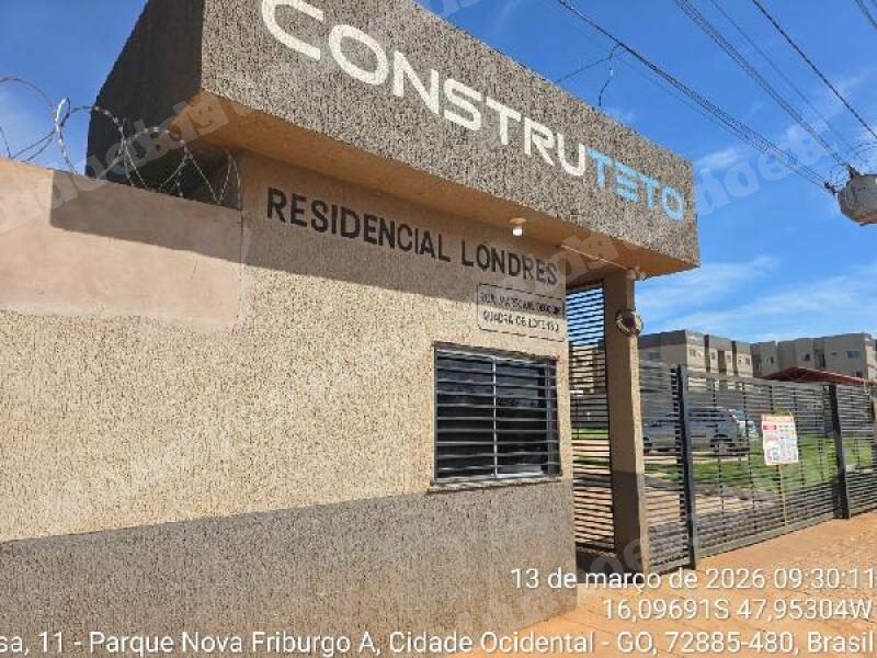 Apartamento em leilao em Cidade Ocidental/GO