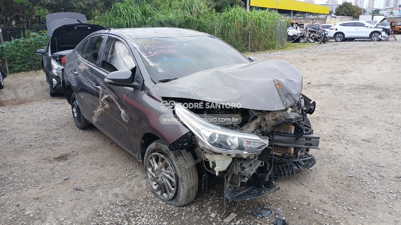 Toyota Yaris Sa Xs15 2023 em leilao em Guarulhos/SP