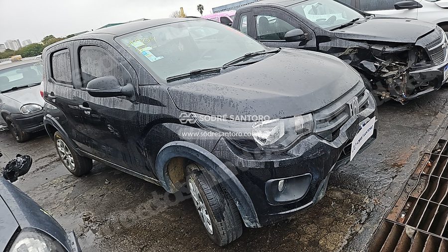 Fiat Mobi Like 2025 em leilão em Guarulhos/SP