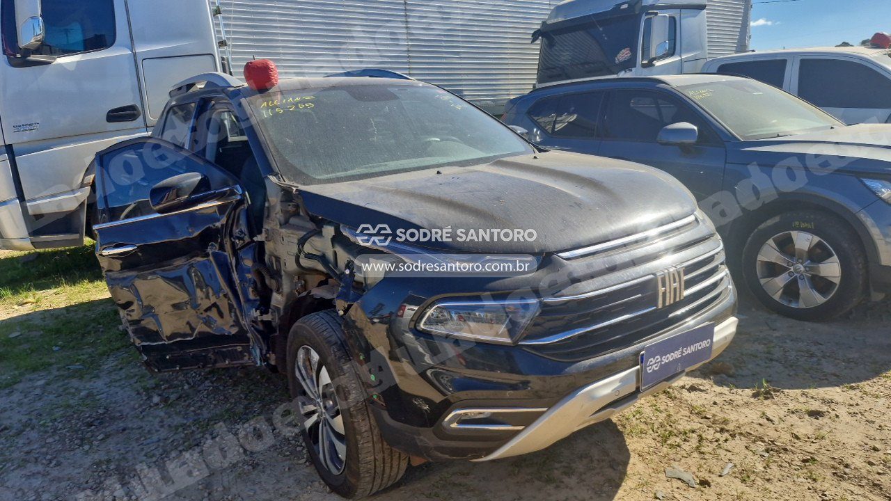 Fiat Toro Volc Turb At6 2023 em leilao em São José dos Pinhais/PR