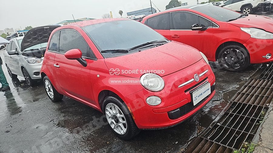 Fiat 500 Cult 2012 em leilão em Guarulhos/SP