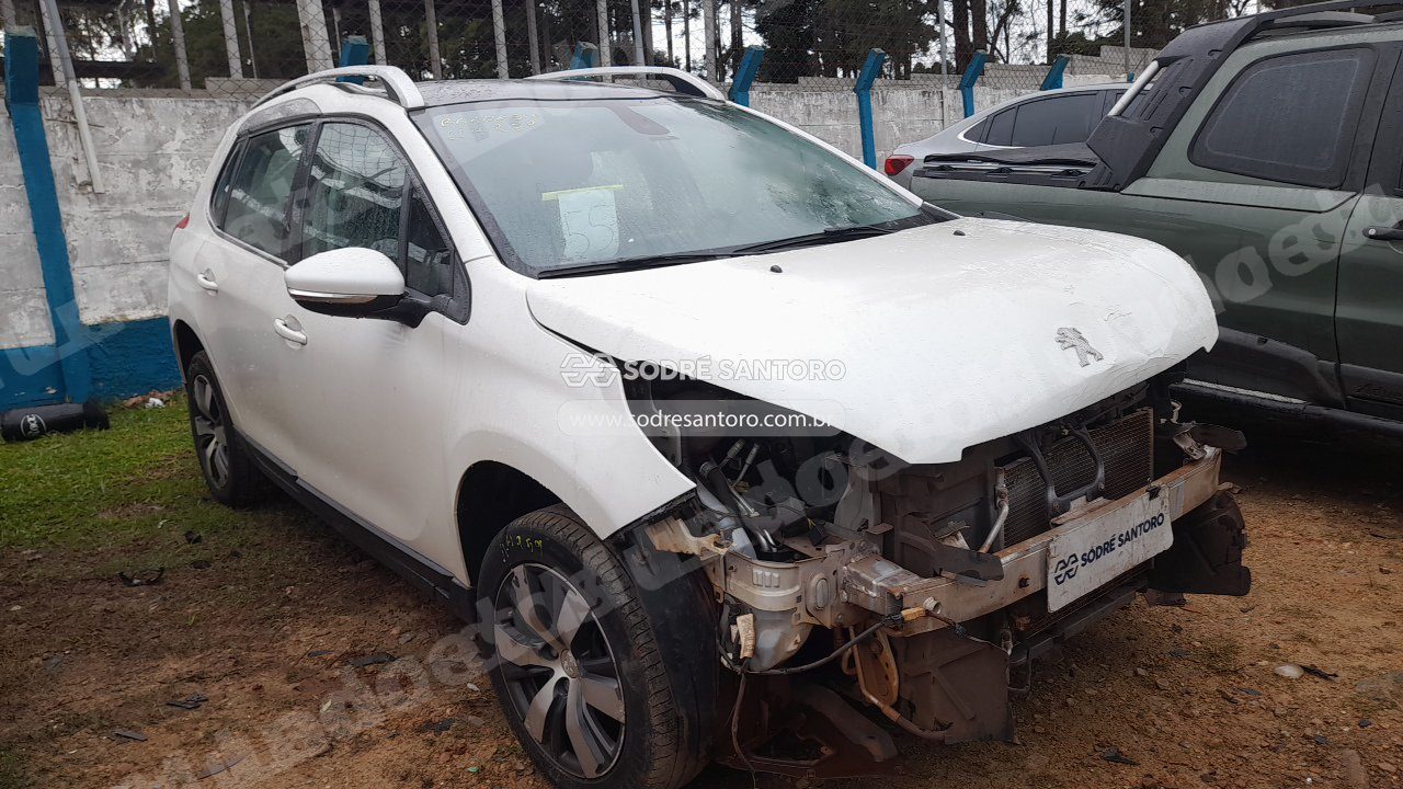 Peugeot 2008 Griffe A 2016 em leilao em São José dos Pinhais/PR