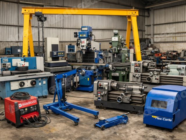 Máquina e equipamento em leilão em Indaiatuba/SP