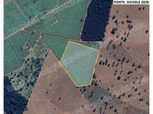Imóvel rural de 83891 m2 em leilão em Ipiaçu/MG