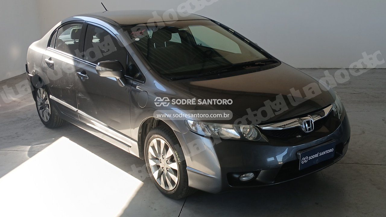 Honda Civic Lxl Flex 2011 em leilão em Caçapava/SP