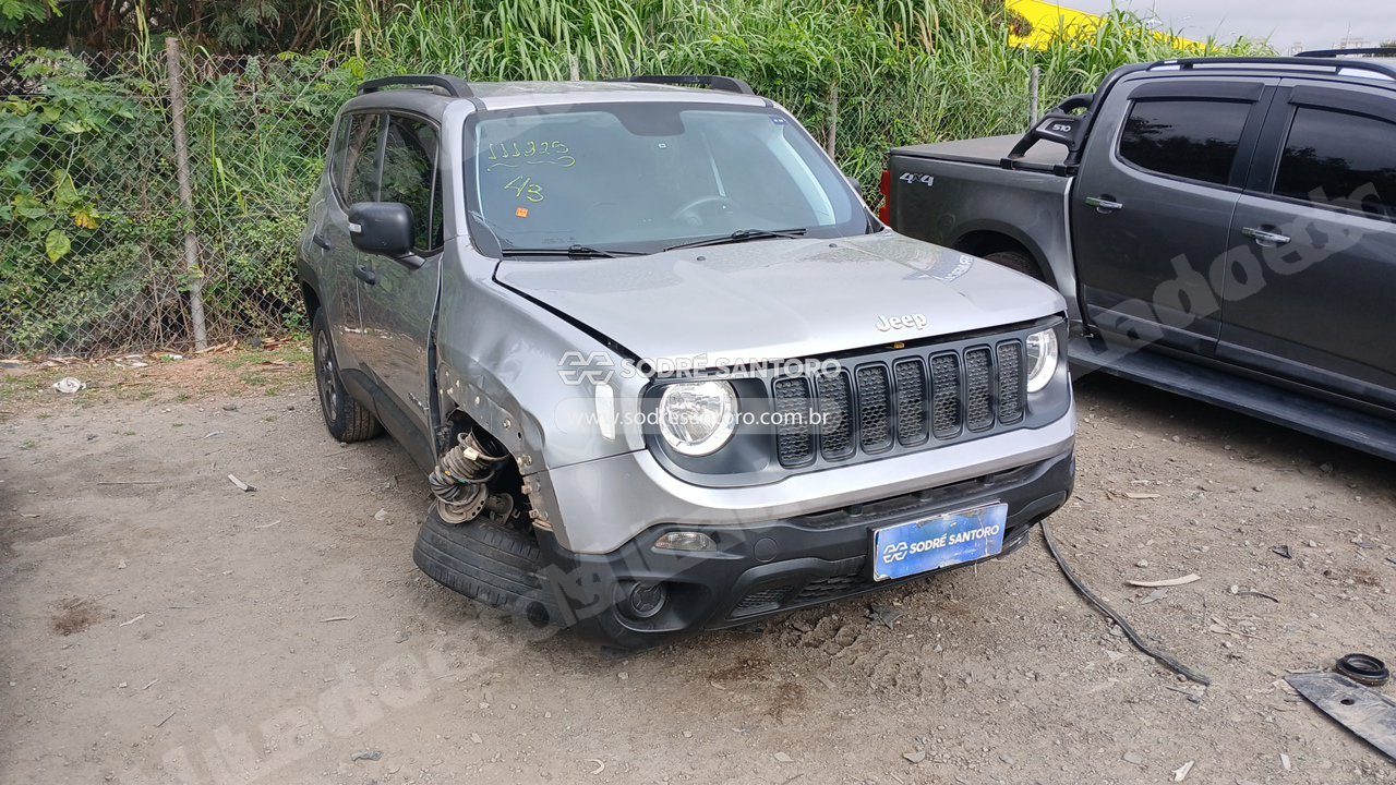 Jeep Renegade 1.8 At 2020 em leilão em Guarulhos/SP