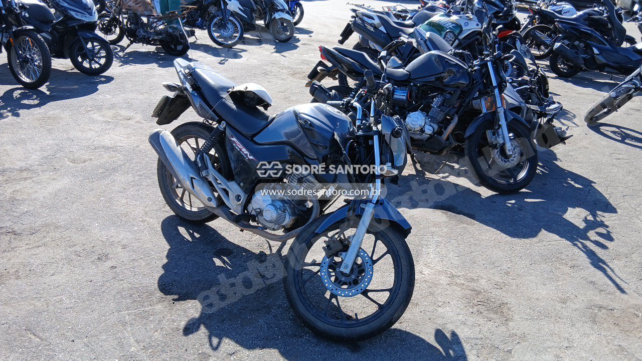 Honda Cg 160 Fan 2024 em leilao em Brasil