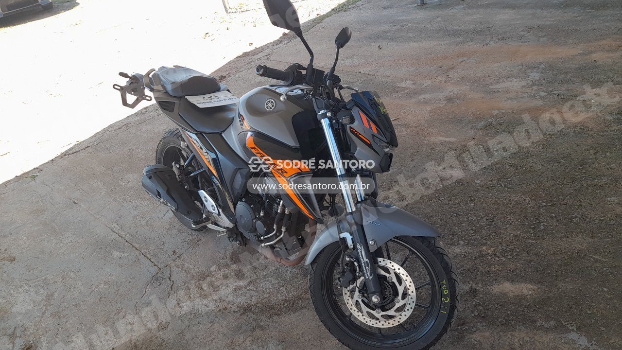 Yamaha Fz25 Fazer 2025 em leilao em São José dos Pinhais/PR