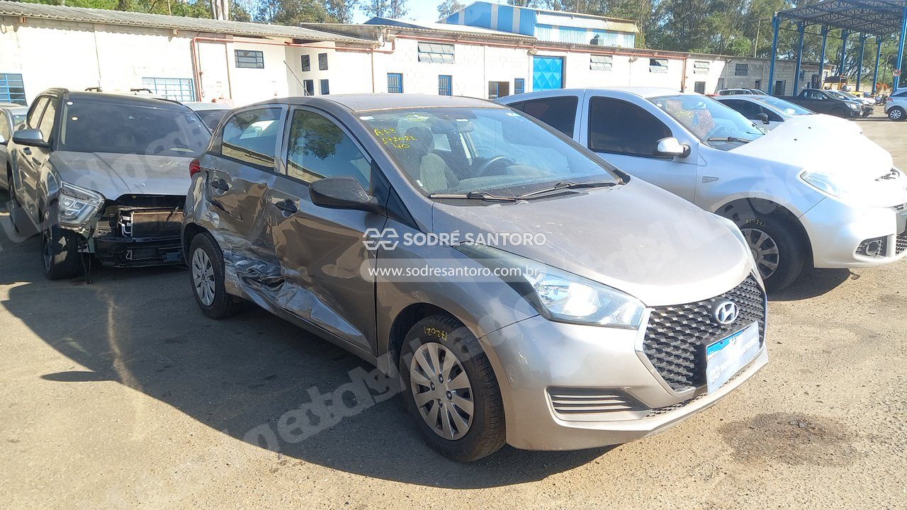 Hyundai Hb20 1.0M Unique 2019 em leilao em Monte Mor/SP