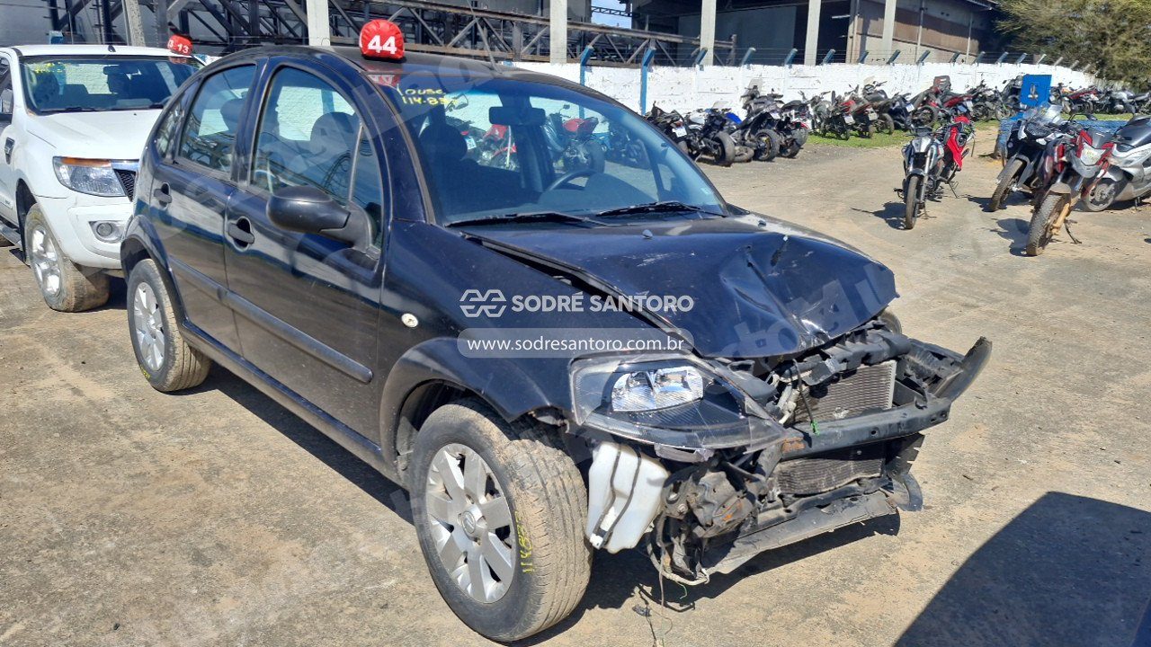 Citroen C3 Glx  Flex 2012 em leilao em São José dos Pinhais/PR