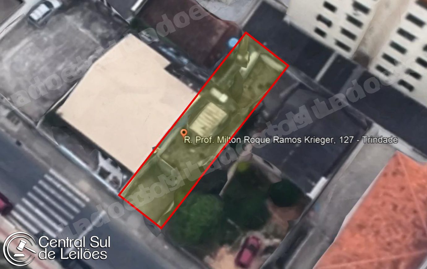 Terreno em leilao em Florianópolis/SC