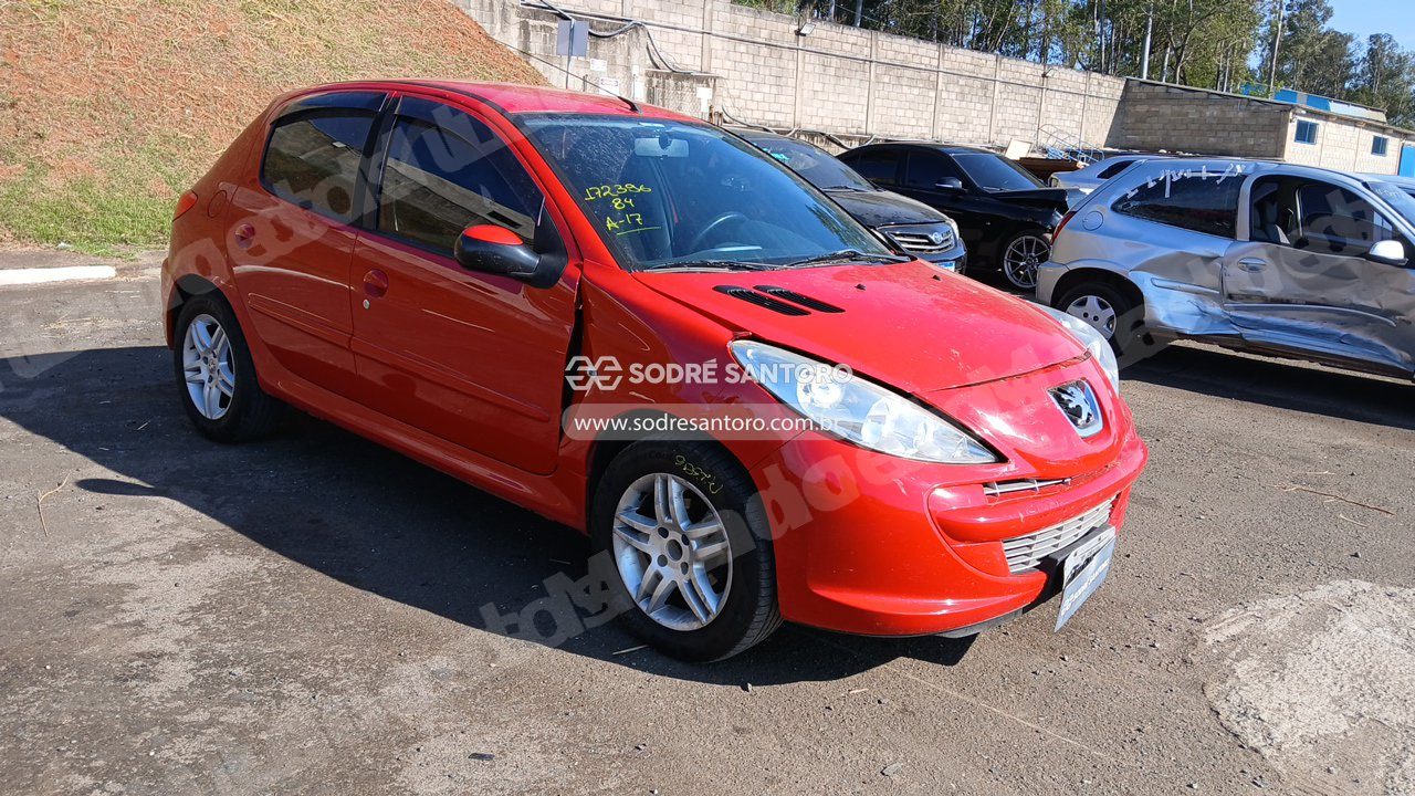 Peugeot 207  Xr 2013 em leilão em Monte Mor/SP