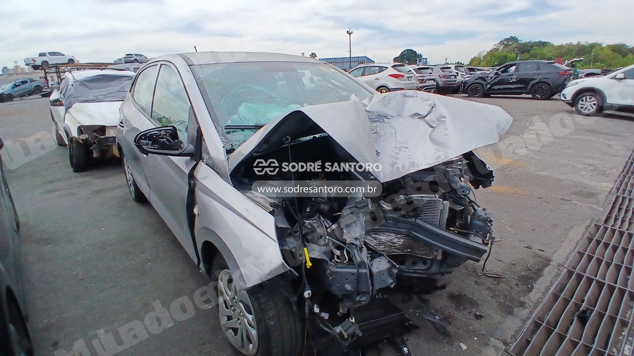 Hyundai Hb20 10M Sense 2024 em leilao em Guarulhos/SP