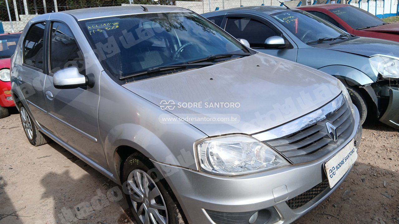 Renault Logan Exp 16 2011 em leilao em São José dos Pinhais/PR